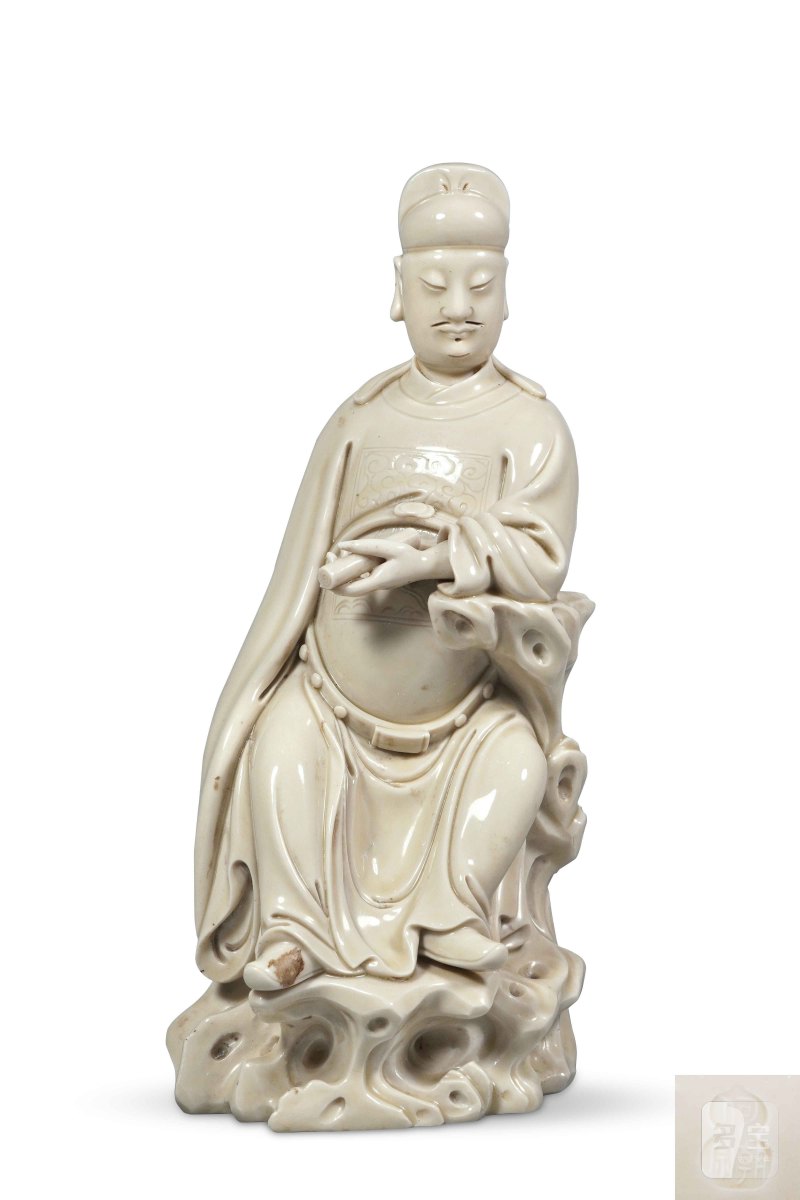 明 德化窑文昌帝君